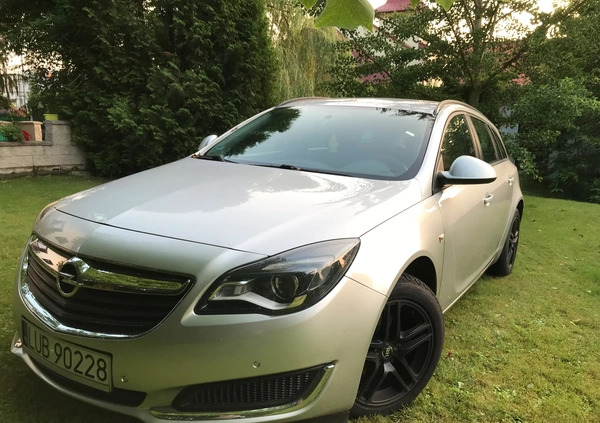 Opel Insignia cena 43500 przebieg: 81387, rok produkcji 2016 z Warszawa małe 121